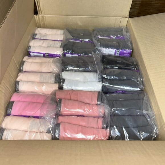Hanes Women's Cotton Briefs – LOT 56 - 180 pcs – 18 packs (10 ea) – Sz 6 - NEW - Picture 2 of 3